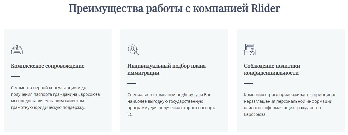 Rlider Как выглядит работа с клиентом